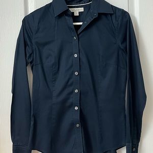 Banana republic navy, stretch, size 2